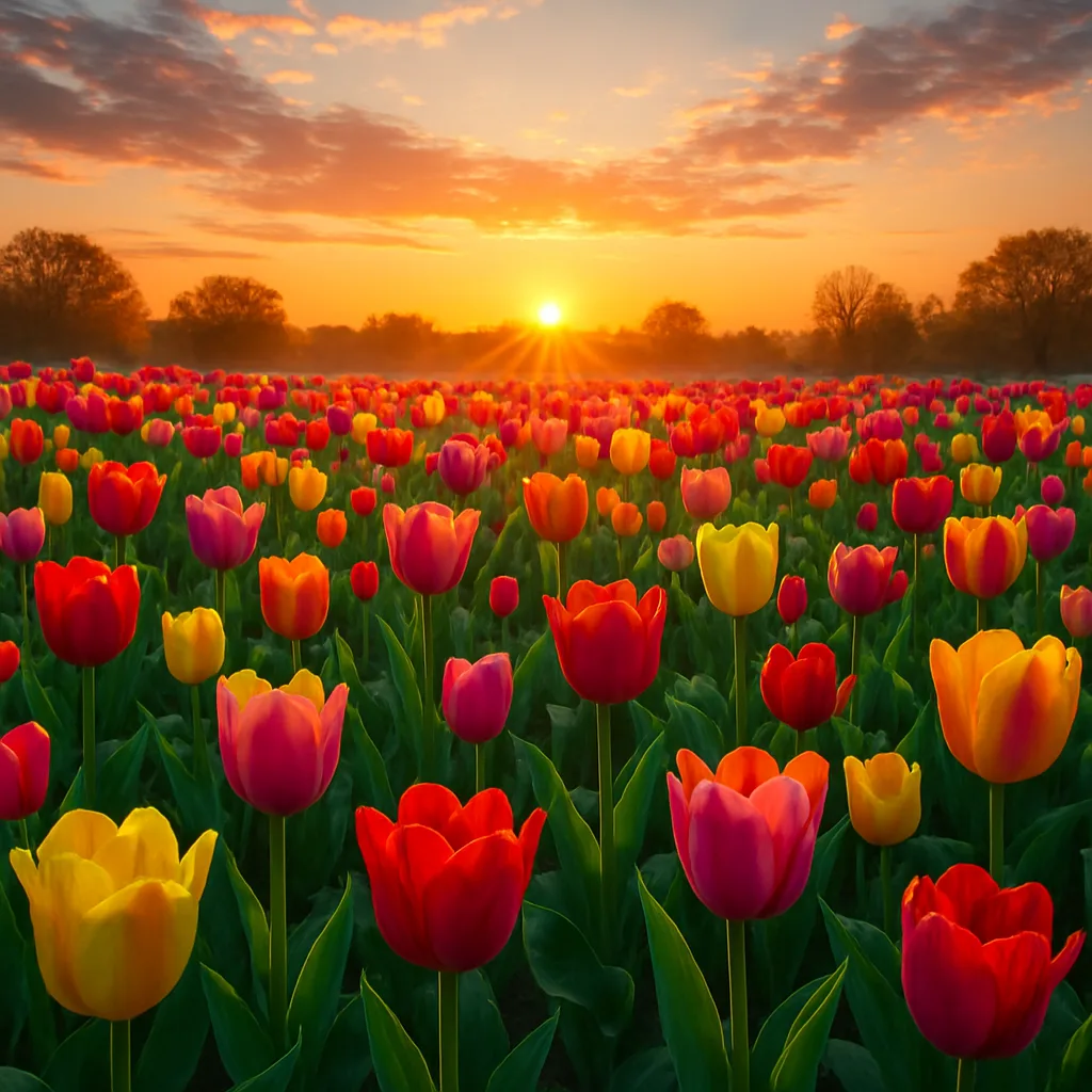 Lively Garden Filled