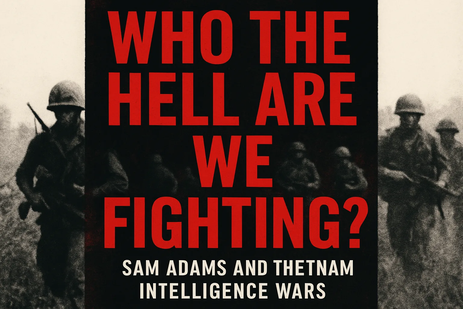 Bold Red and Black Book Cover Titled "Who the Hell