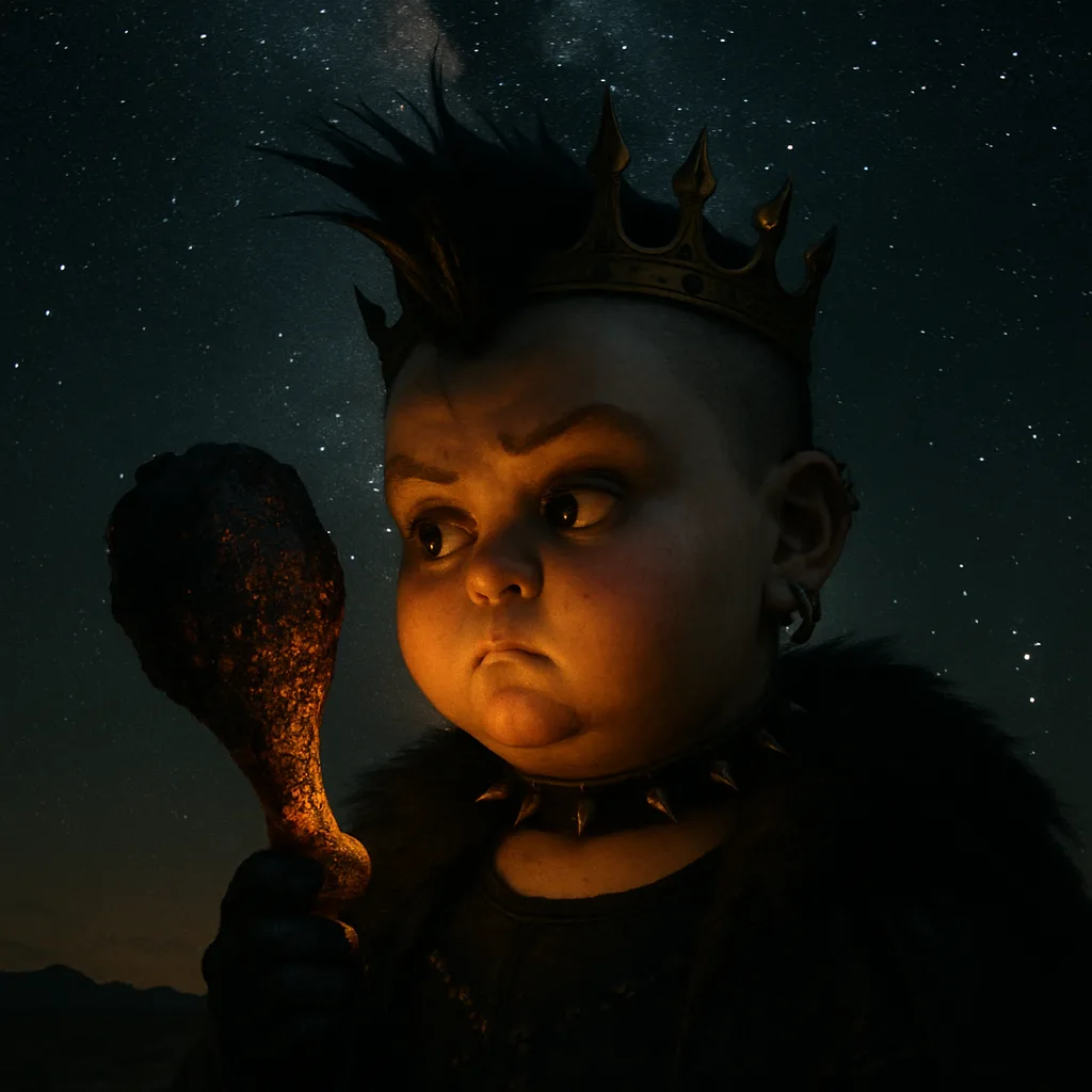 Cherubic-faced Punk-goth Ruler
