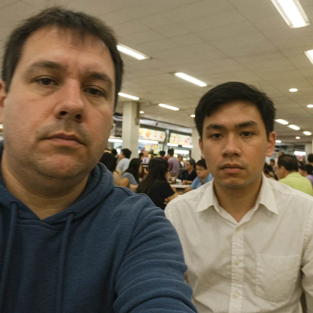 Highly Ordinary and Uninspired Android Selfie