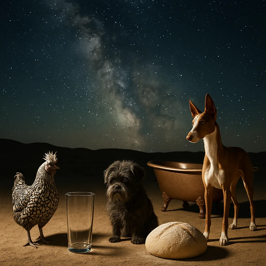 Beneath a Crystal Clear Night Sky Revealing the Milky Way