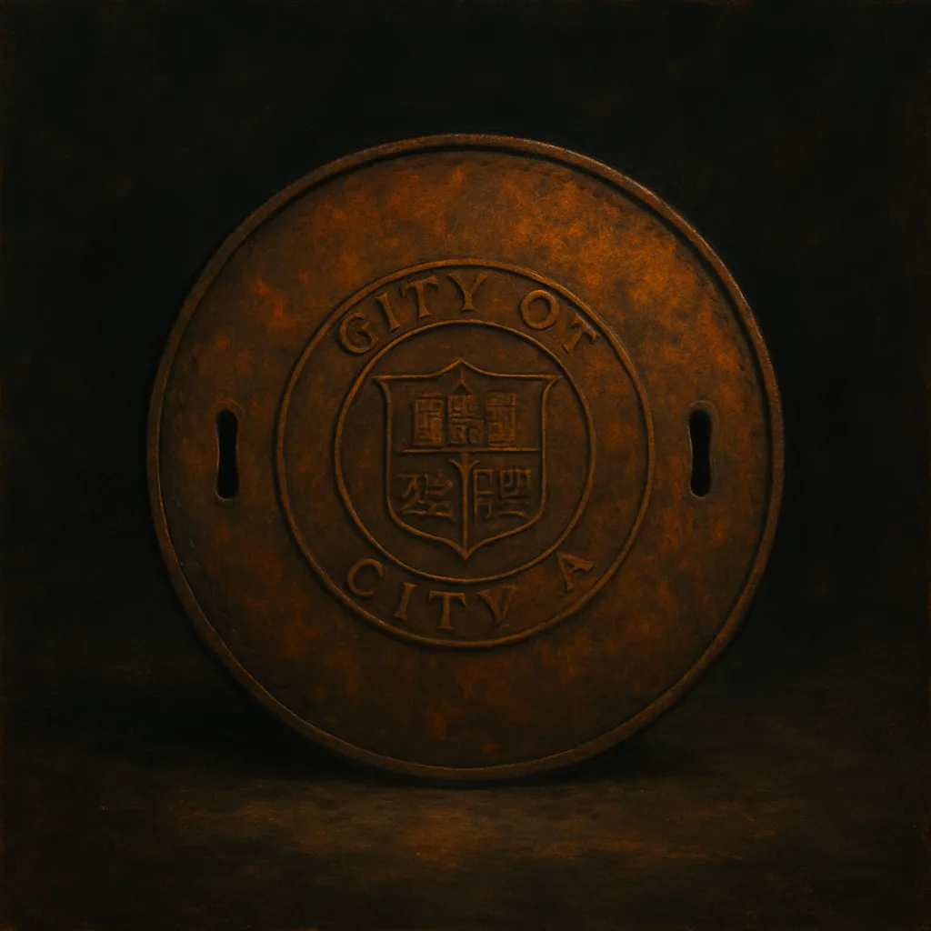 Single Circular Manhole Cover