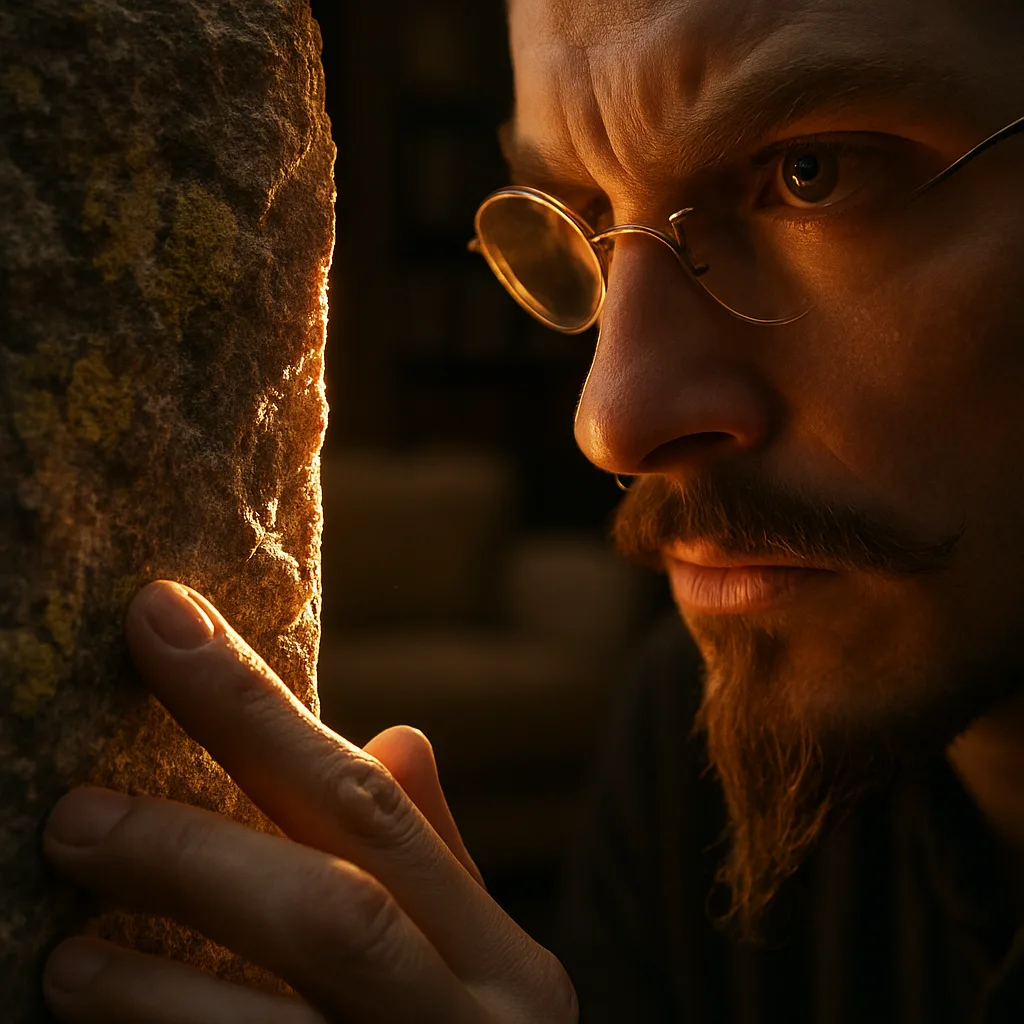 Fragment of Ancient Megalith Reveals its Coarse Crystalline Grain