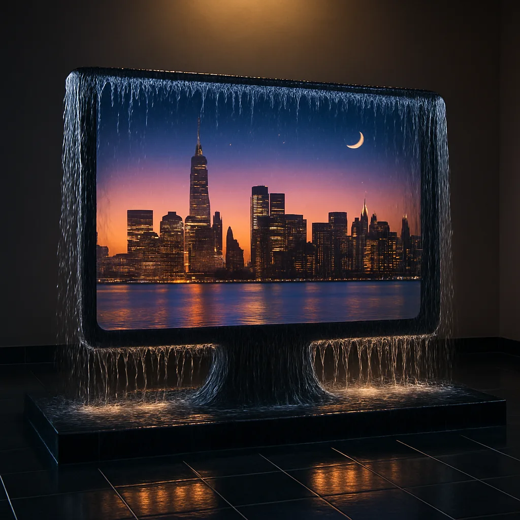 Stunning Water Sculpture