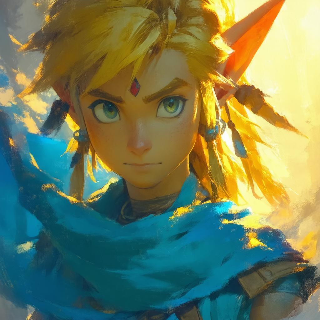 Jak in Mystical Golden Hour Fantasy