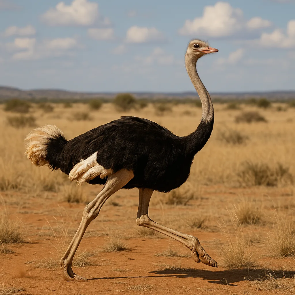 Identify the Terrestrial Bird Renowned for its Remarkable Ability