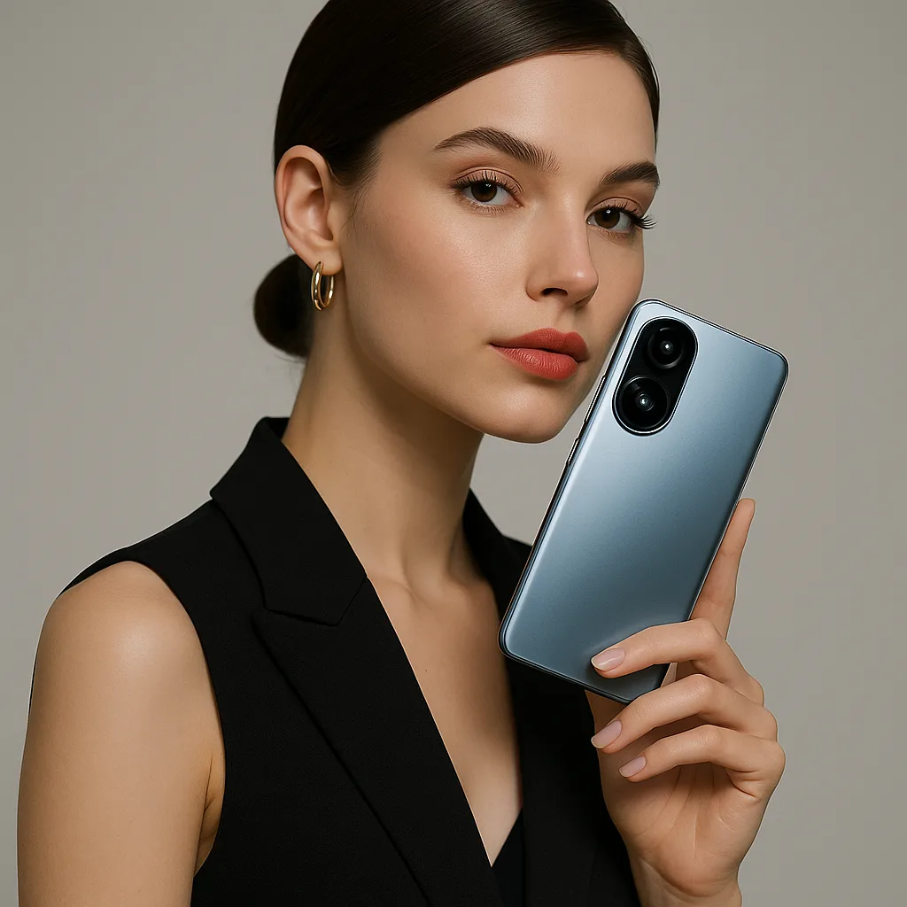 Sleek and Modern Aesthetic of the Smartphone Made It