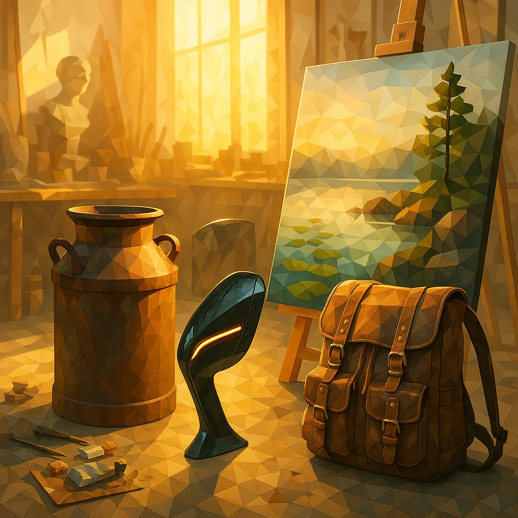 Within an Artist's Studio