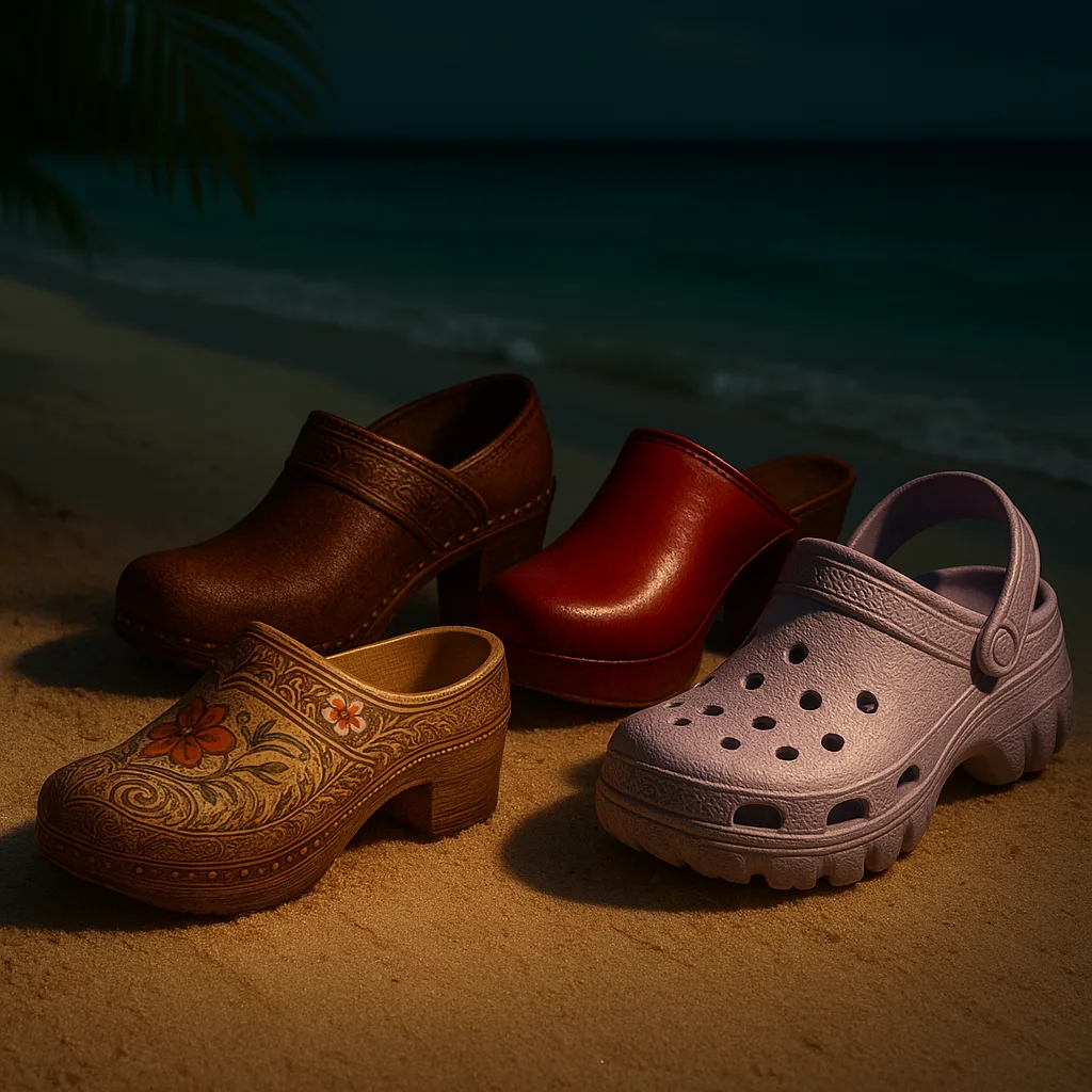 On a Tropical Beach of Pristine White Sand