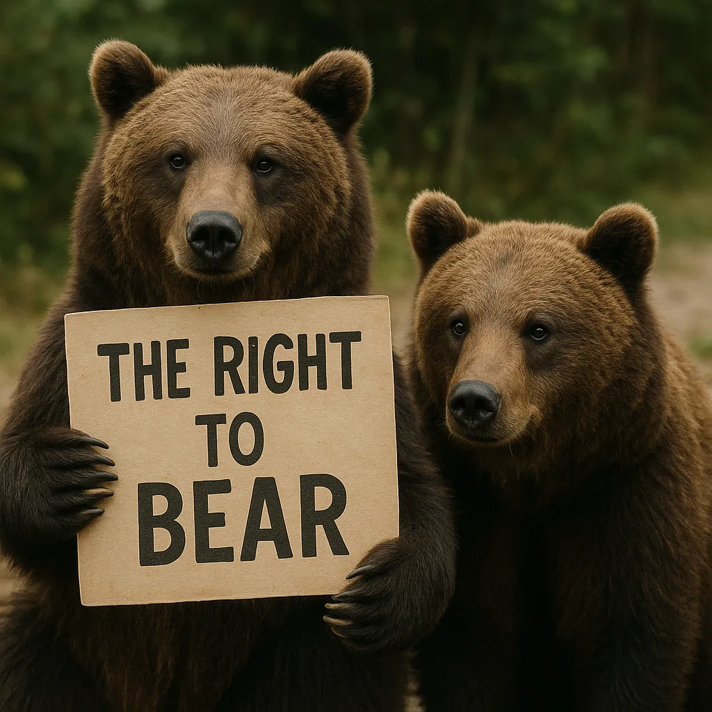 Image Featuring Two Bears