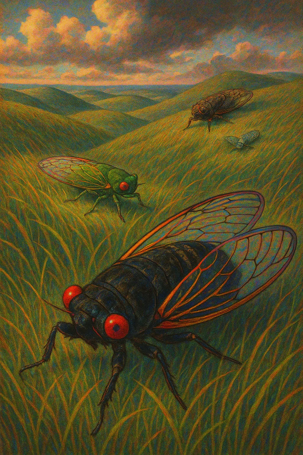 Rolling Hills of Tall Grass Stretch
