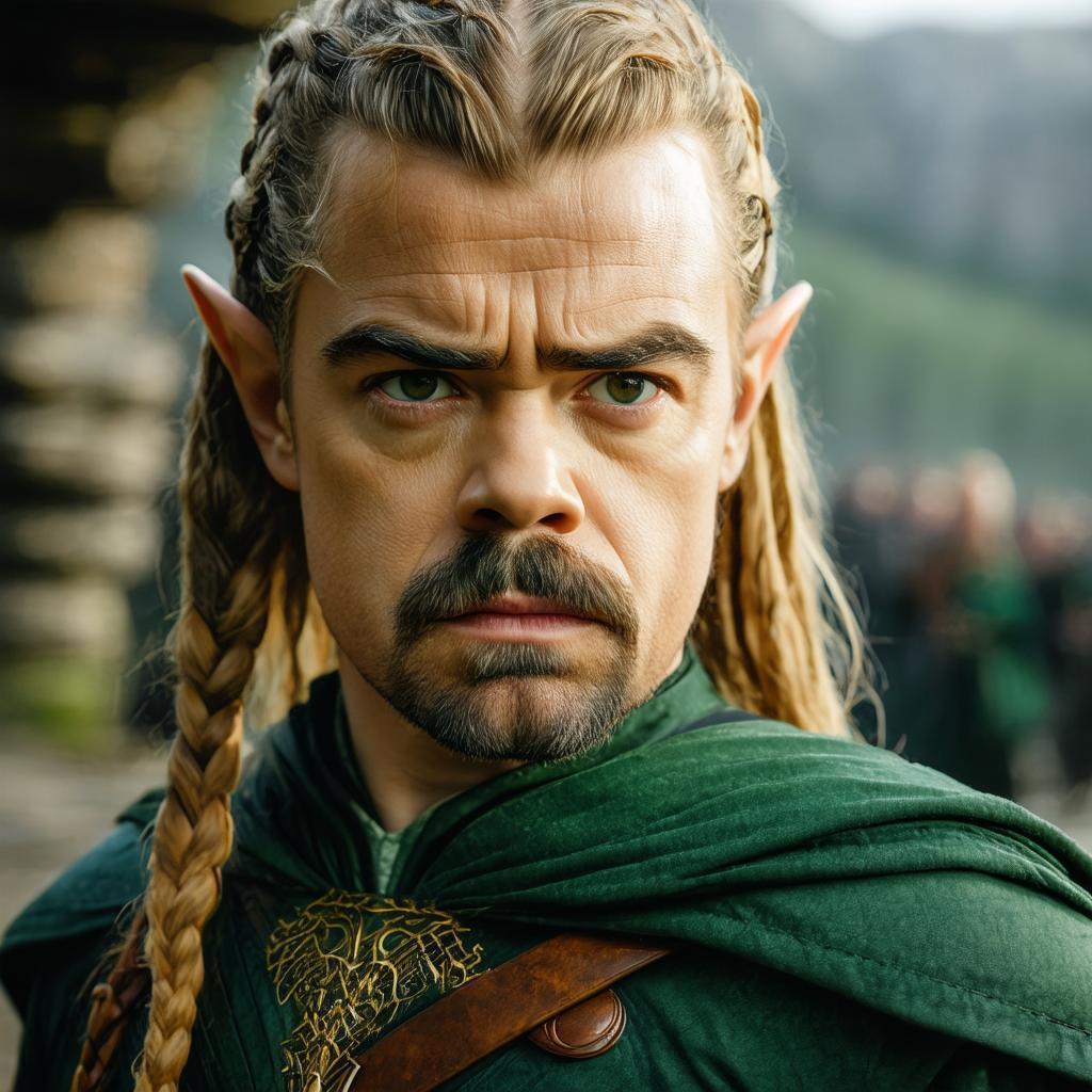 Peter Dinklage Reimagined as Legolas