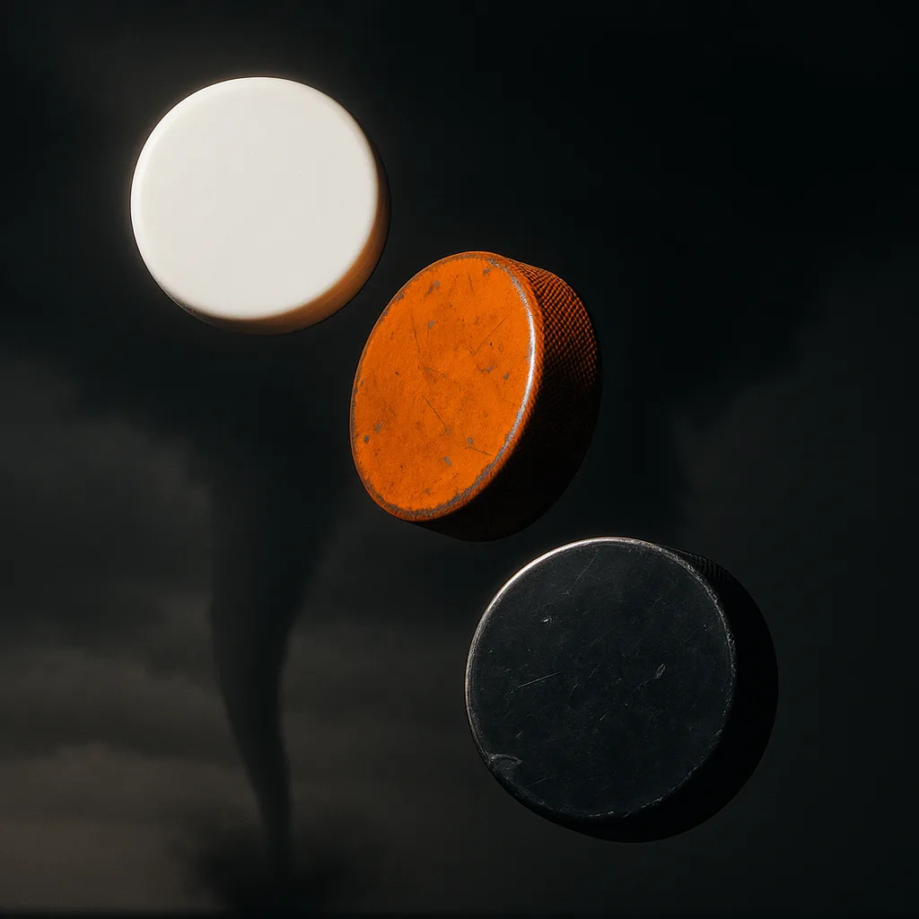 Three Distinct Pucks—an Optic White Puck