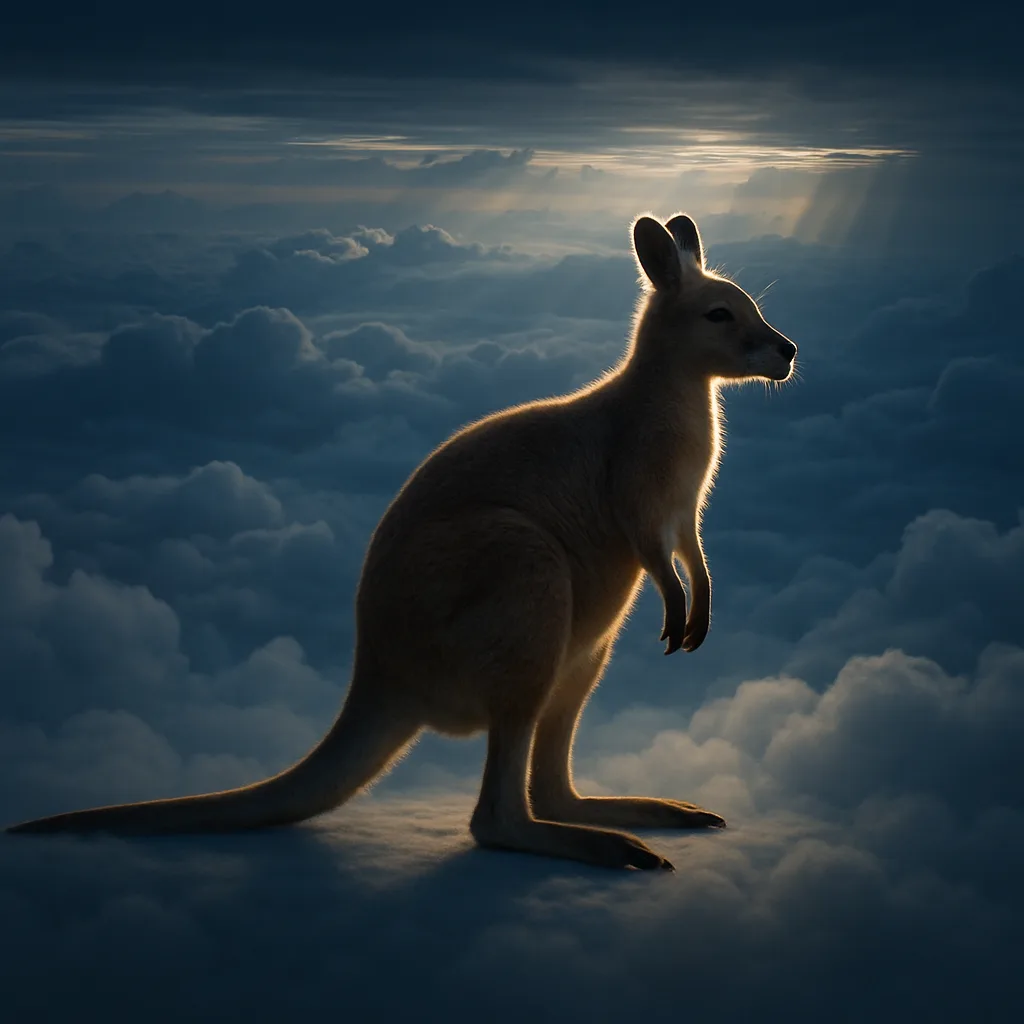 Against a Breathtaking Panorama of Clouds