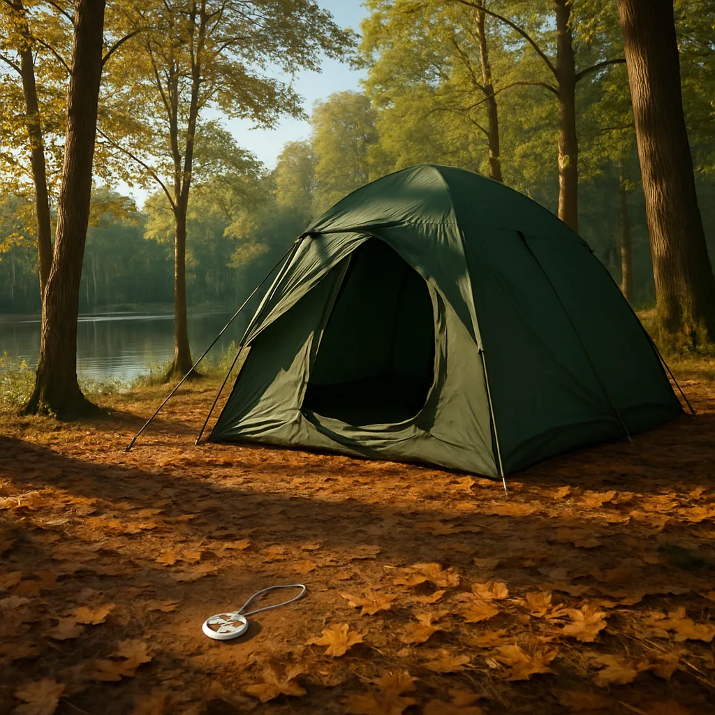 Amidst the Tranquility of a Secluded Forest
