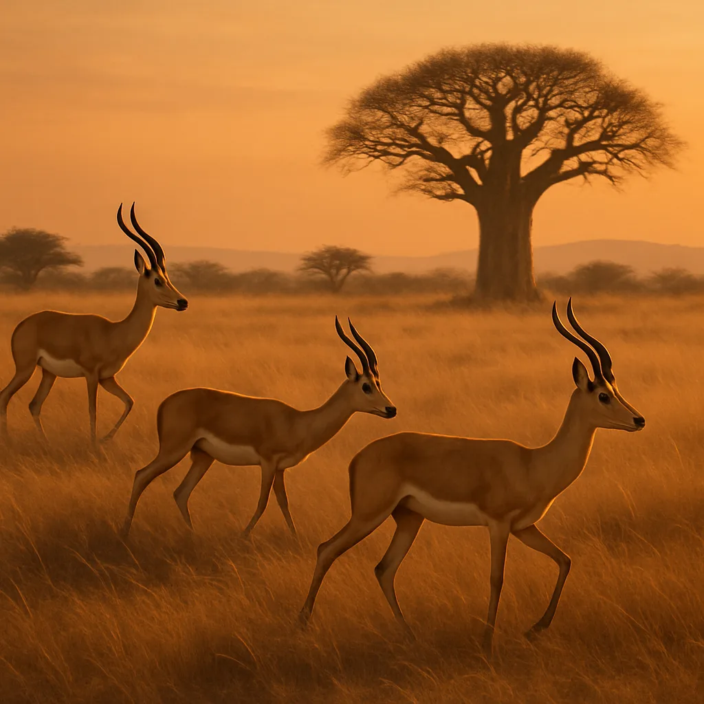 Beneath the Gentle Amber Shades of Twilight