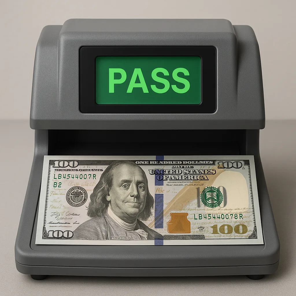 Gray Counterfeit Detection Machine