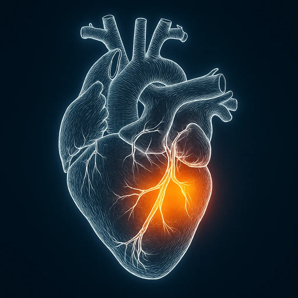 Digital Artwork Showcasing a [human Heart]