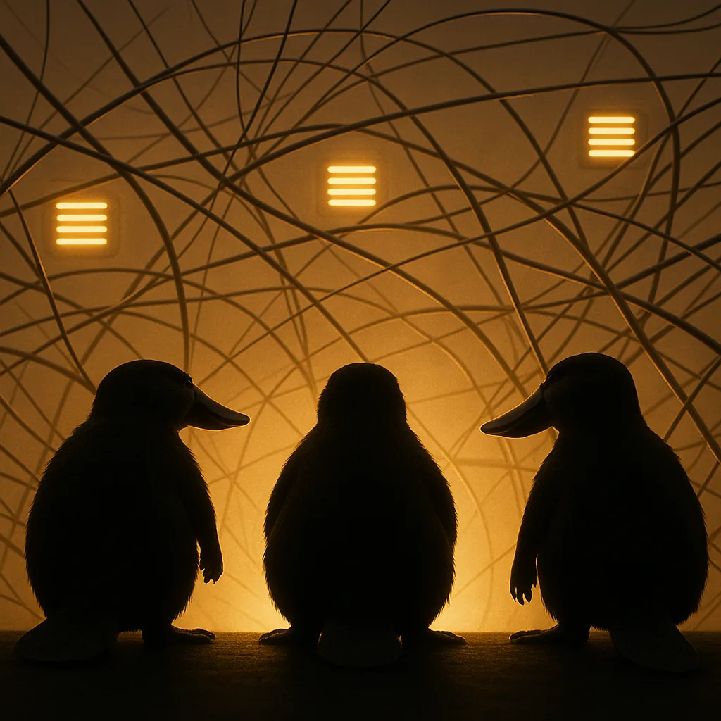Three Diverse Platypuses