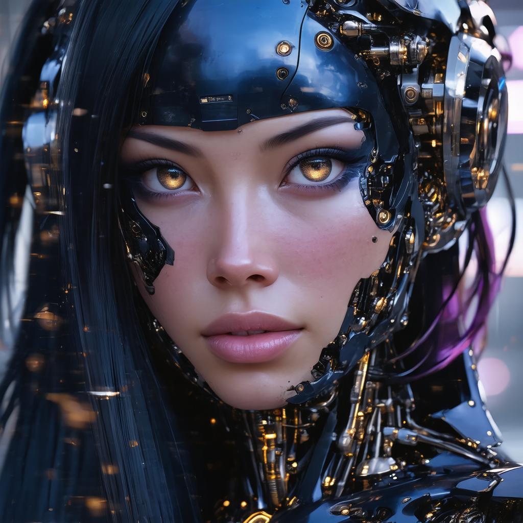 Nico Robin Fused With Elegant Machinery