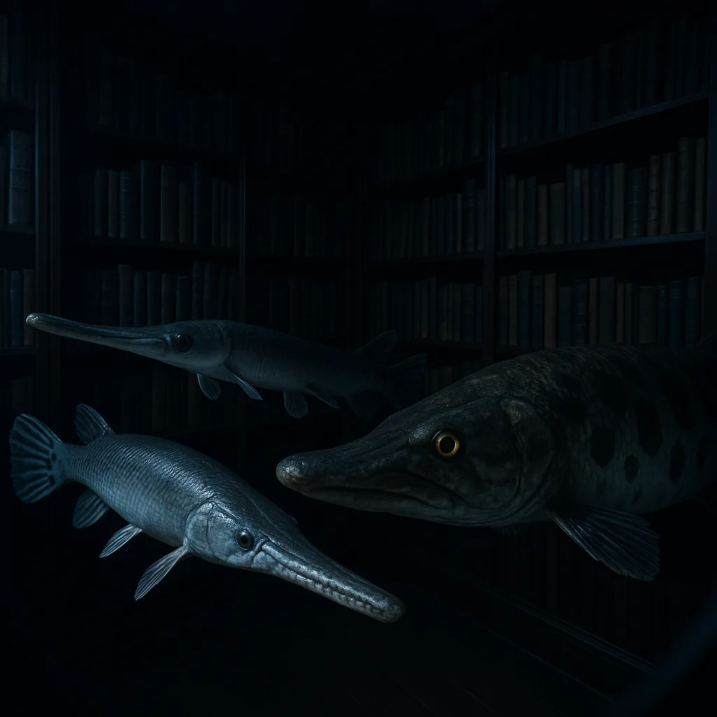 Within a Low-key Dark Scene Defined by Floor-to-ceiling Dark Wood