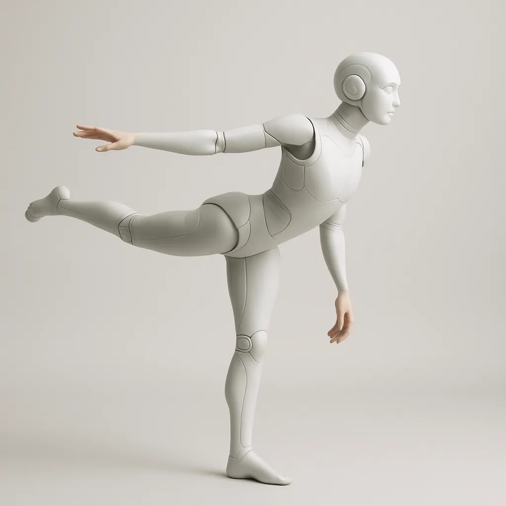 Standing Balanced on Your Left Foot