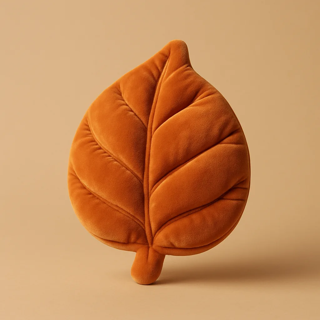 Convert the Vibrant Orange Leaf
