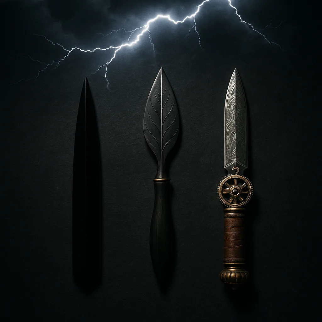 Brilliant Forked Lightning Strikes