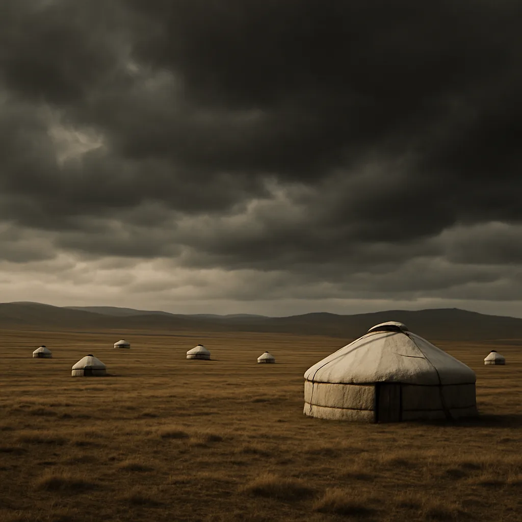 Sparse Scattering of Nomadic Yurts Dots an Immense