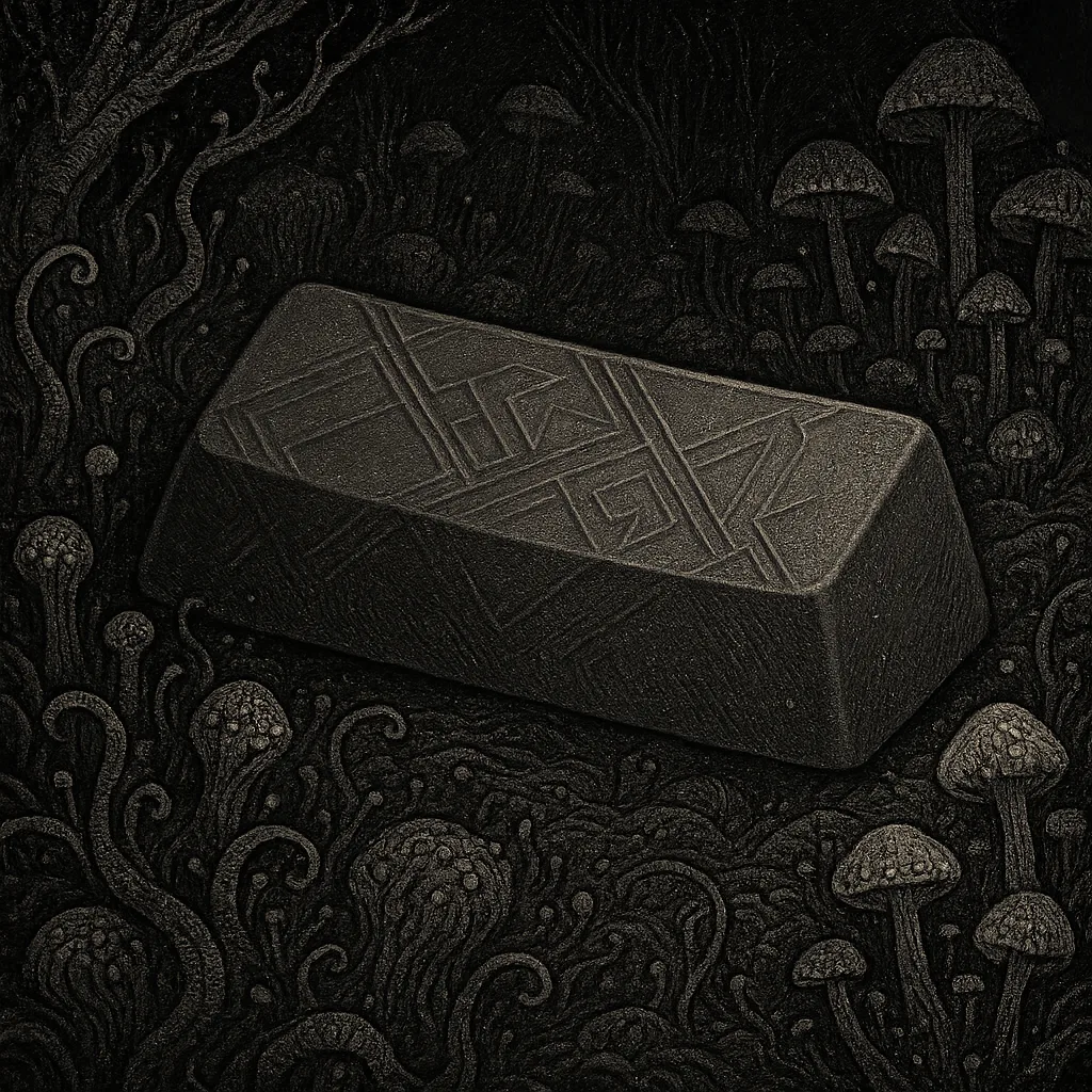 Naturally Framed Within a Terrain Covered in Pulsating Alien Flora