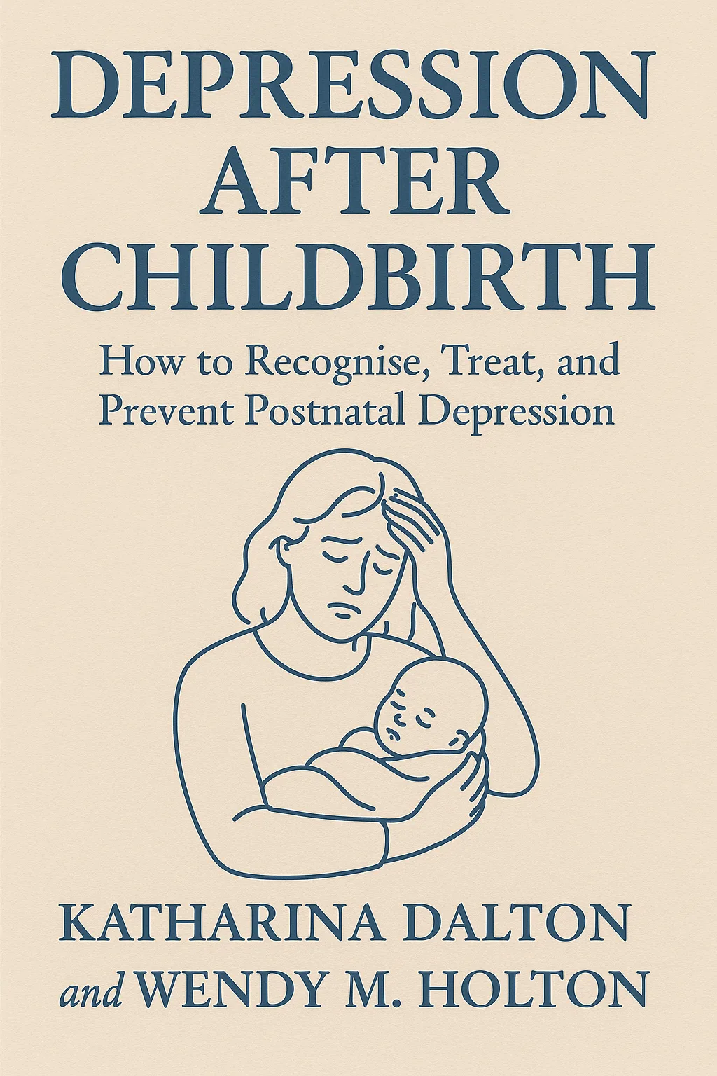 Book Cover Titled "Depression After Childbirth"