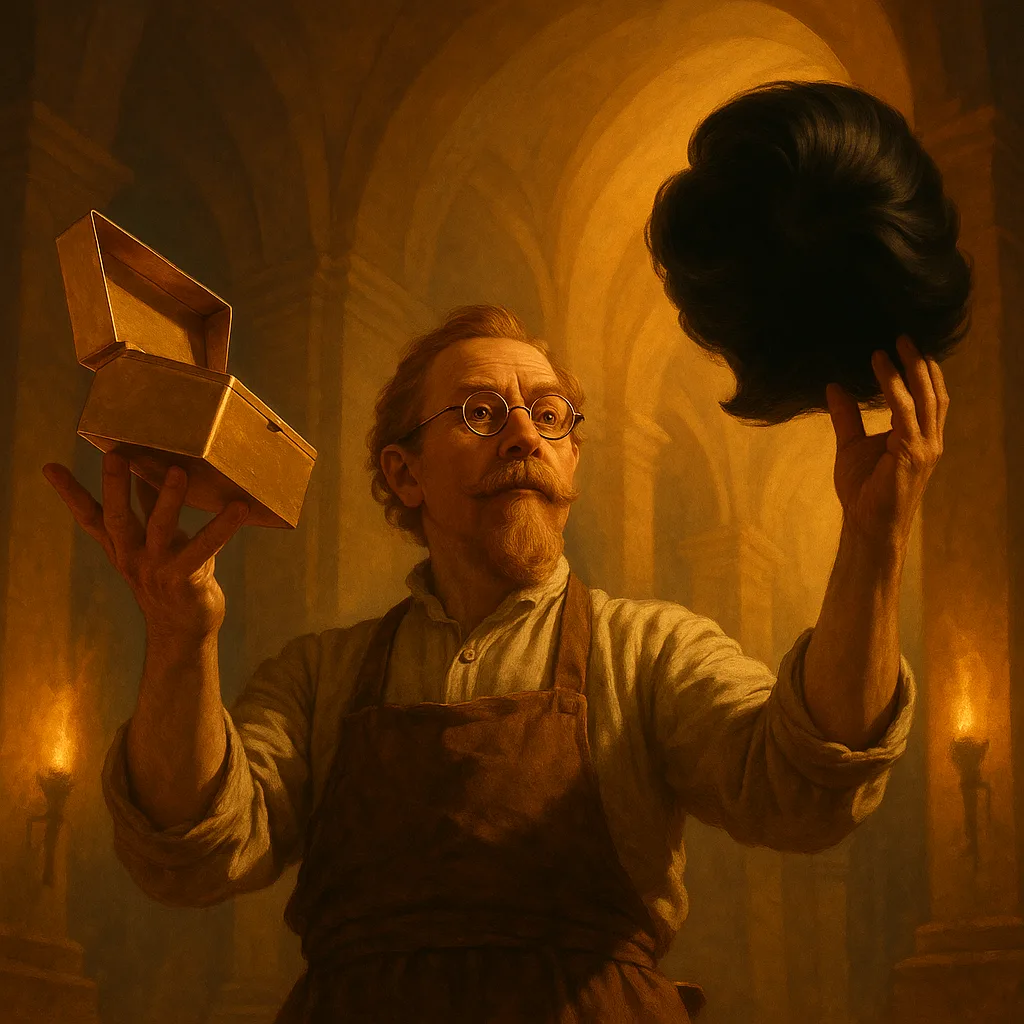 Figure Reminiscent of a Historical Engineer or Mythic Artificer