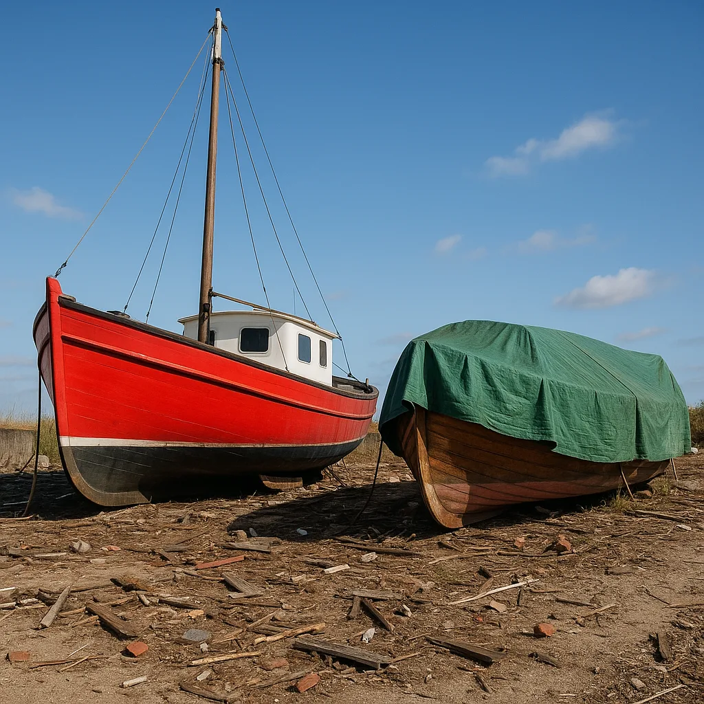 Two Docked Boats
