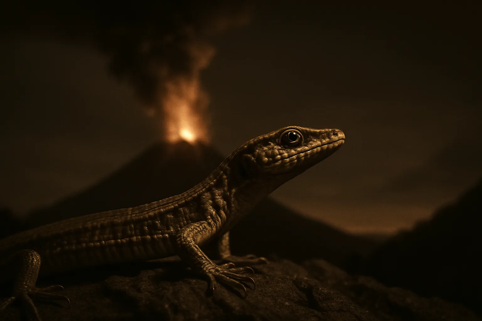Solitary Alligator Lizard—distinguished by its Tail Noticeably Longer Than
