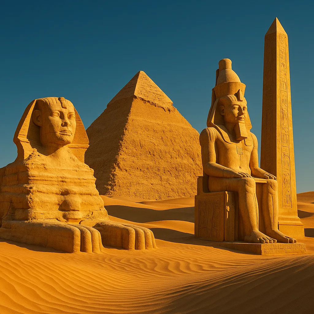 Towering and Majestic Monuments of Ancient Egypt
