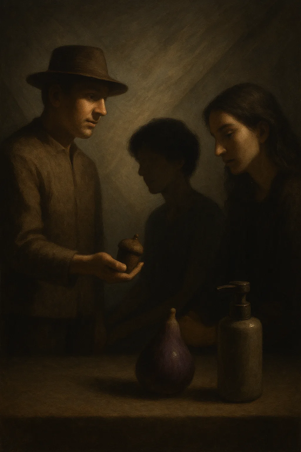 Within a Scene Defined by Atmospheric Depth Created by Subtle