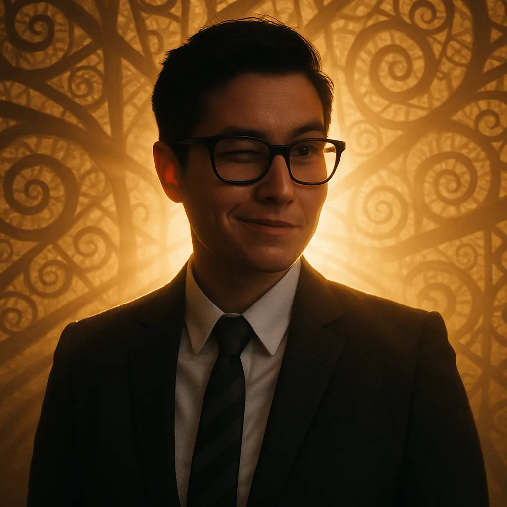 Non-binary Presenting Community Figure in Sharp Business Professional Attire Offers