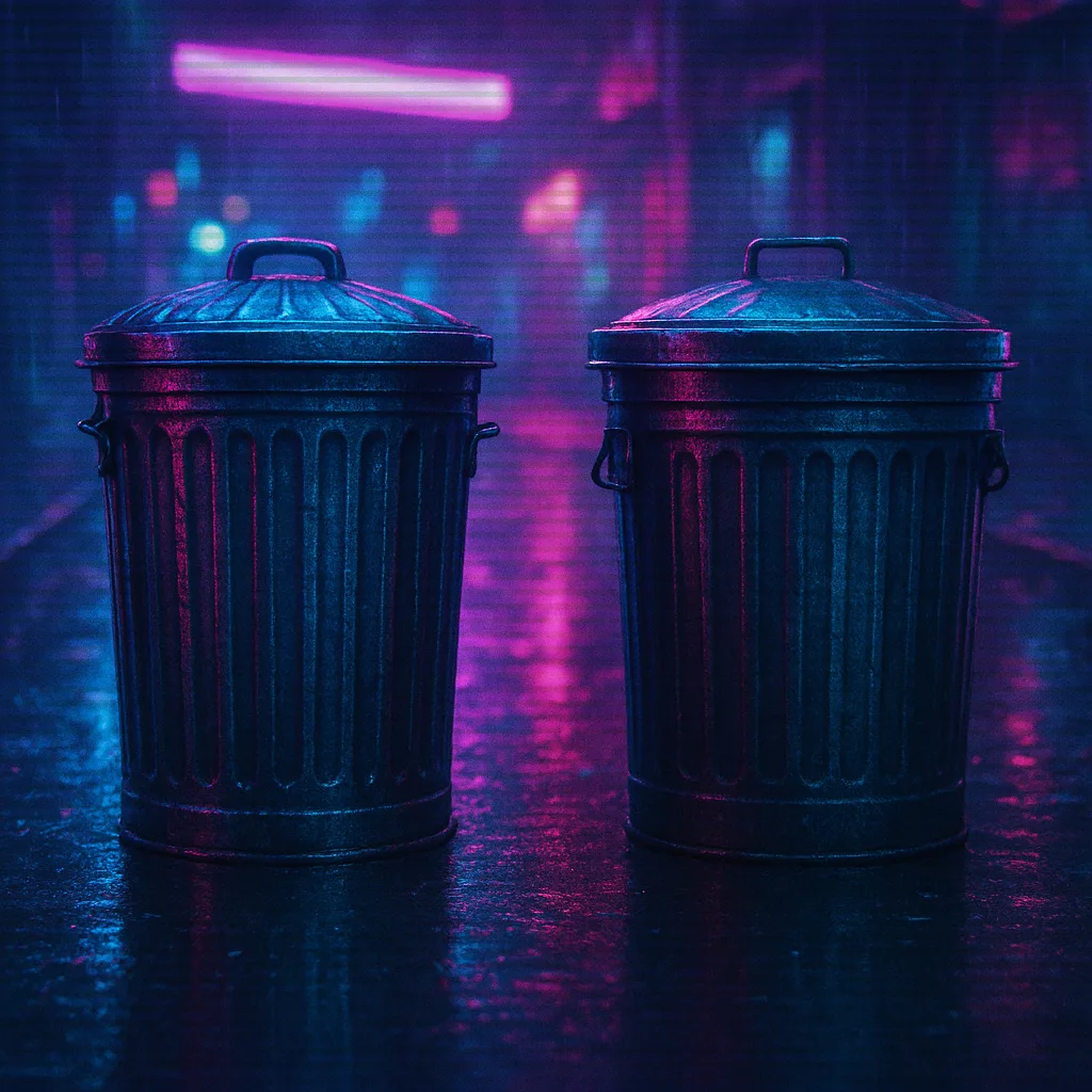 Two Diverse Ashcans