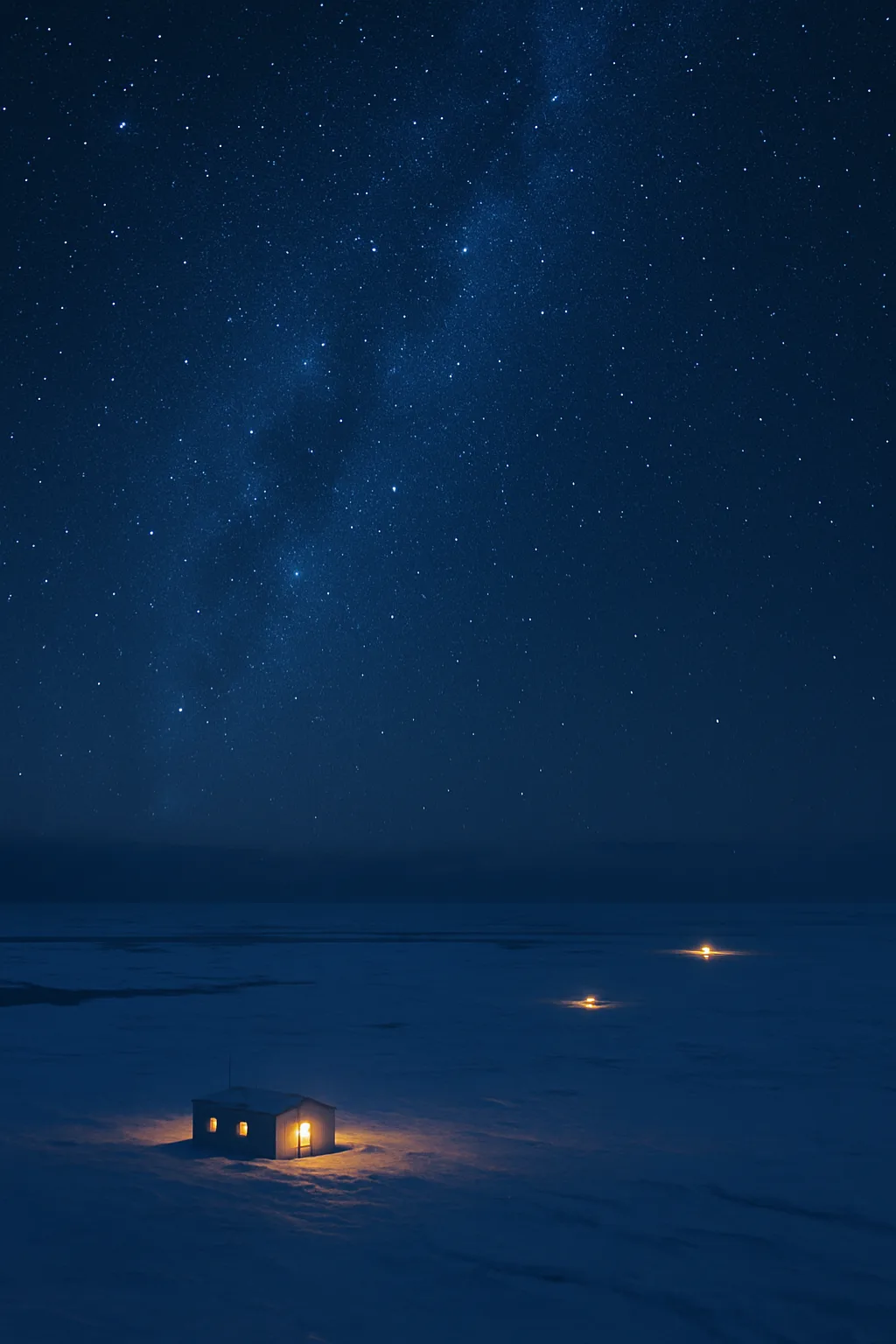 Few Isolated Research Outposts