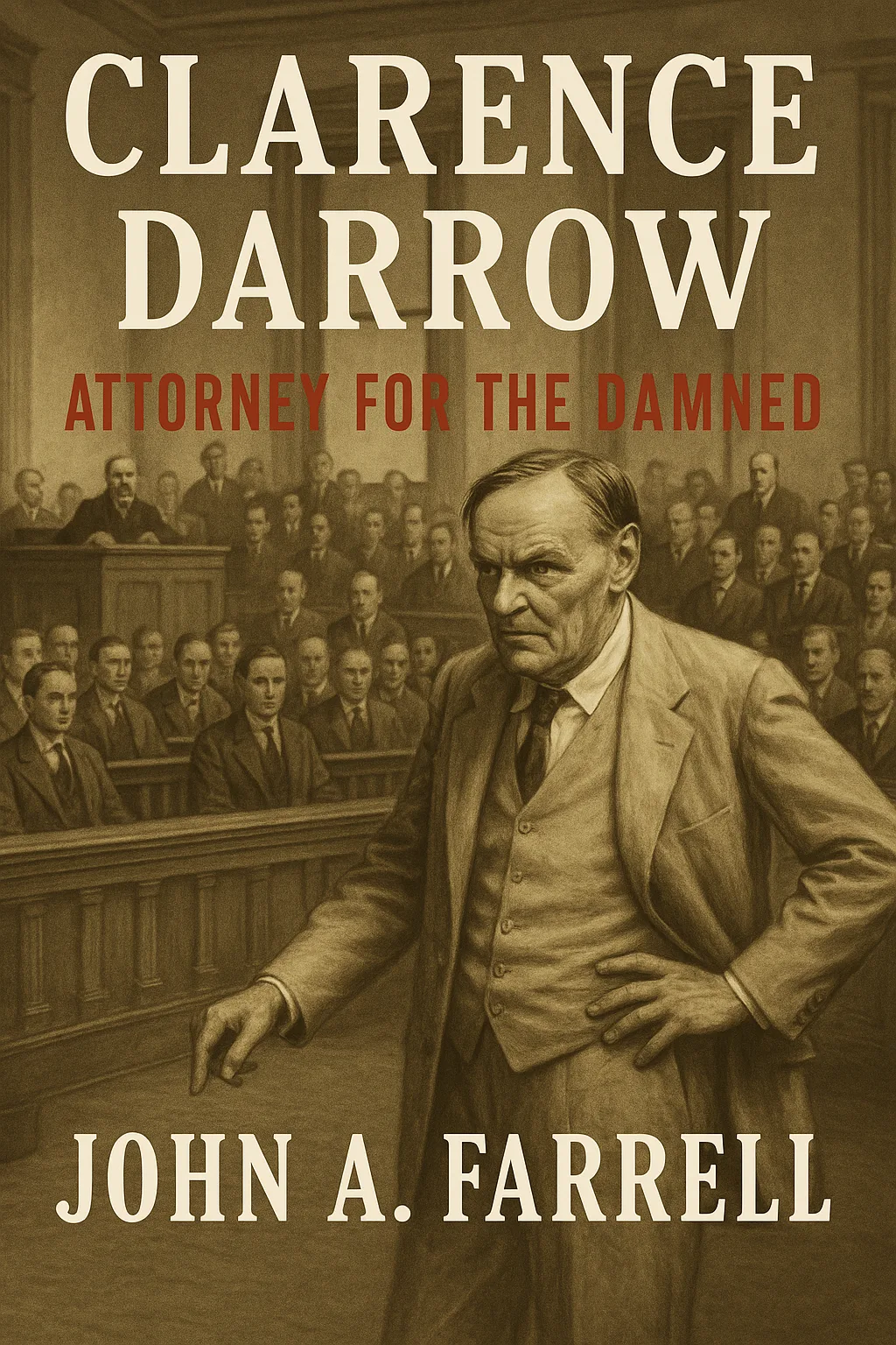 Book Cover Featuring the Title "Clarence Darrow