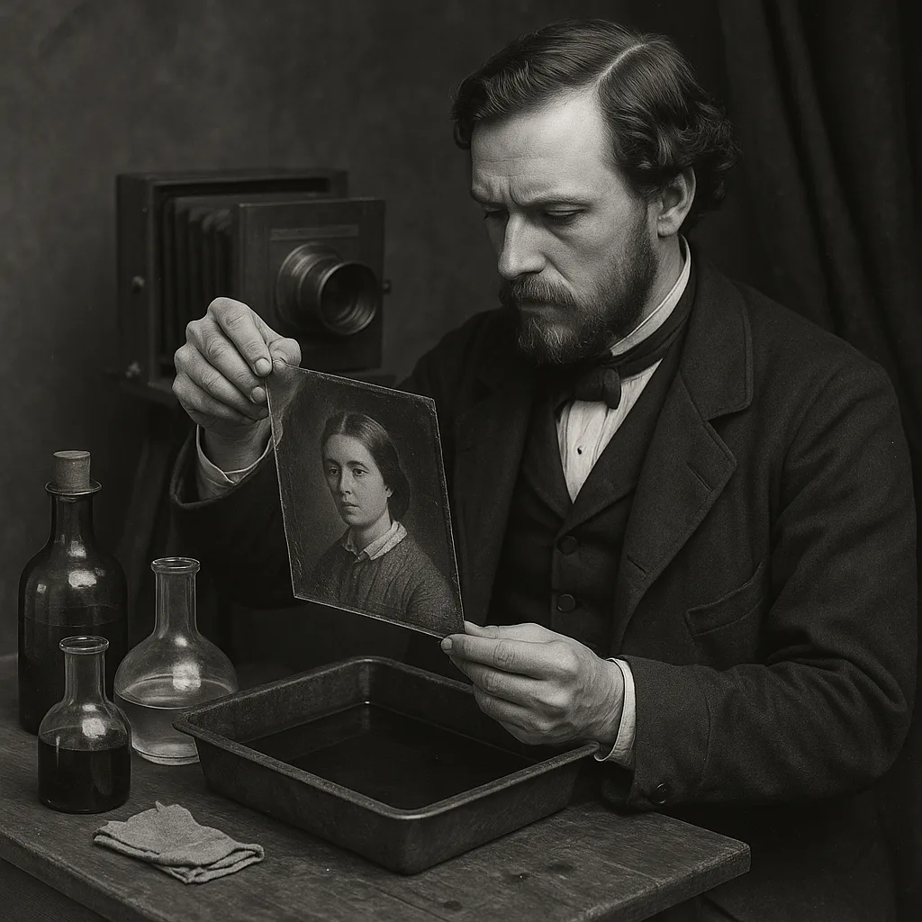 Method Early Photographers Used to Create Images by Applying Light-reactive