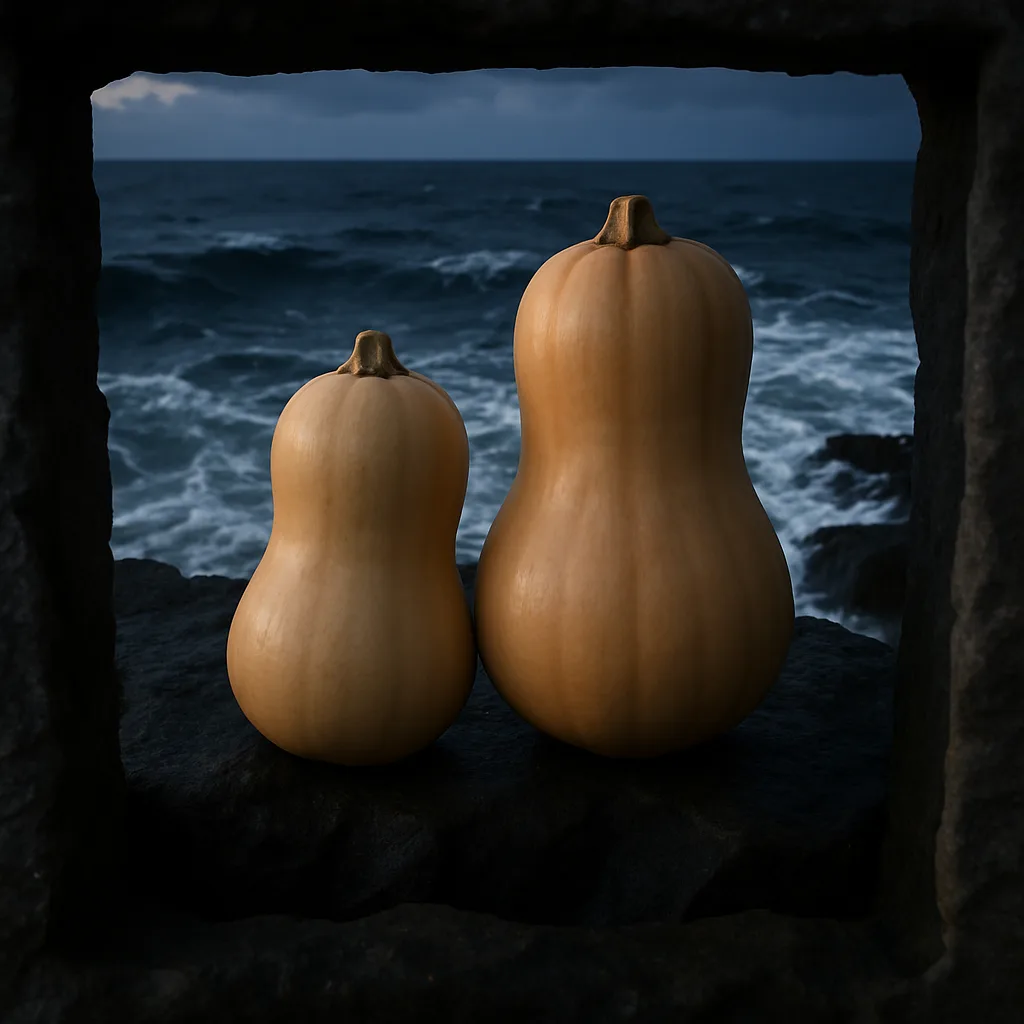 Two Diverse Butternut Squash