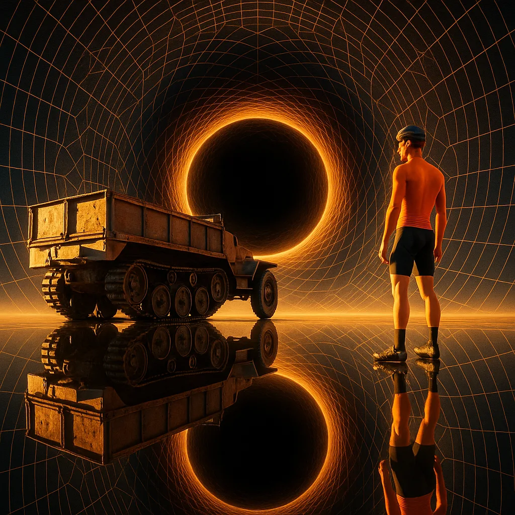 Artistic Representation of a Black Hole