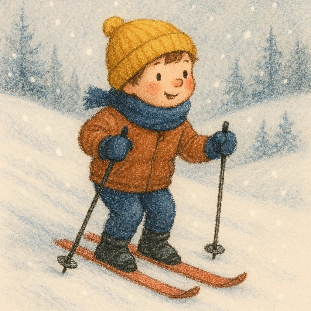 Child Wearing Winter