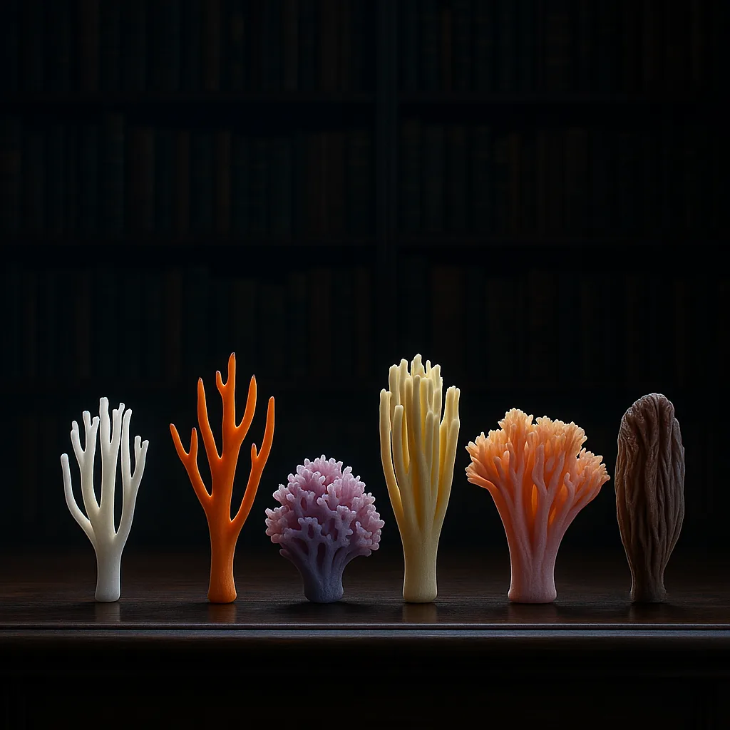 Against the Dreamlike Expanse of Floor-to-ceiling Dark Wood Bookshelves Laden