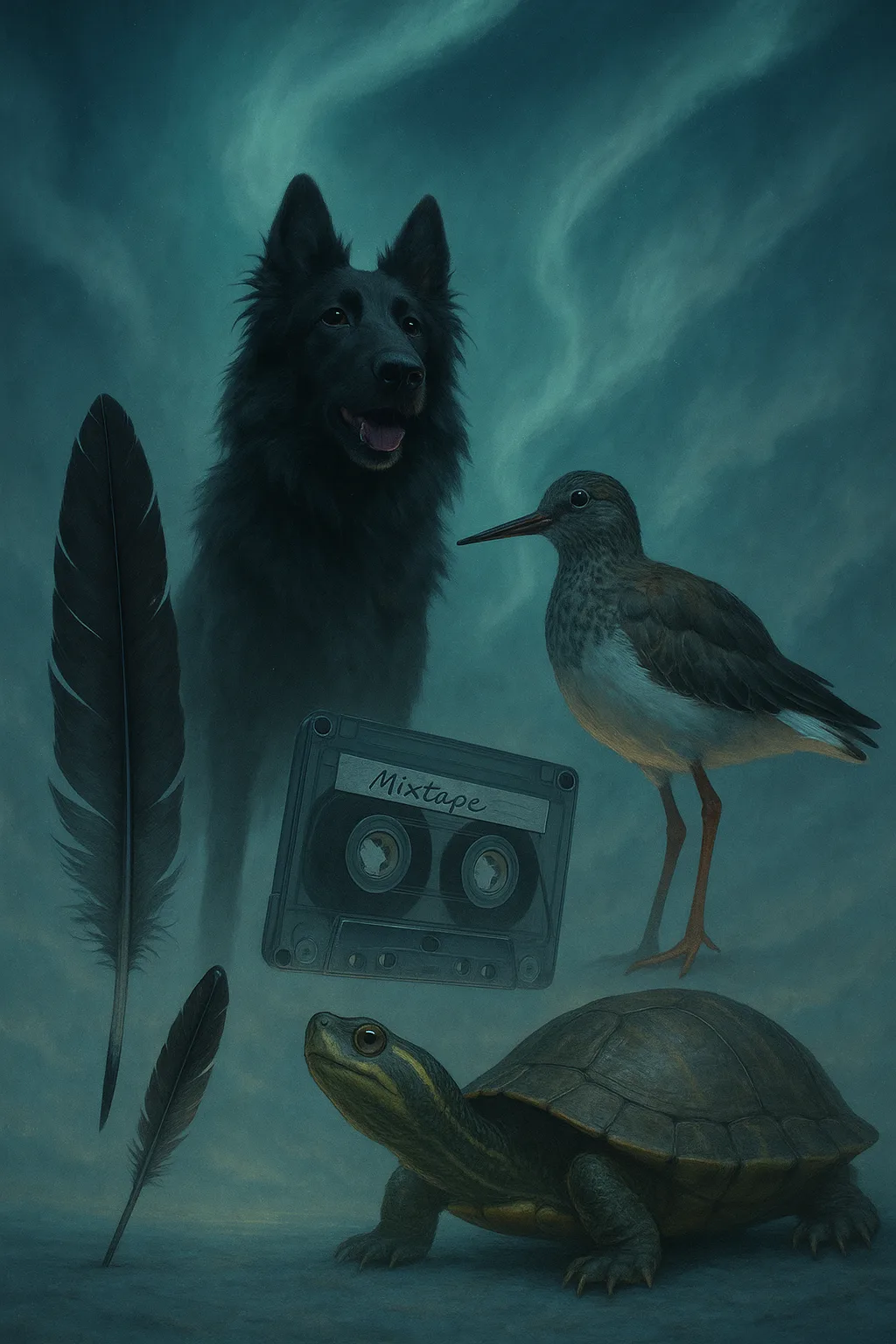 Image That Plays with Perception and Visual Effects Unfolds