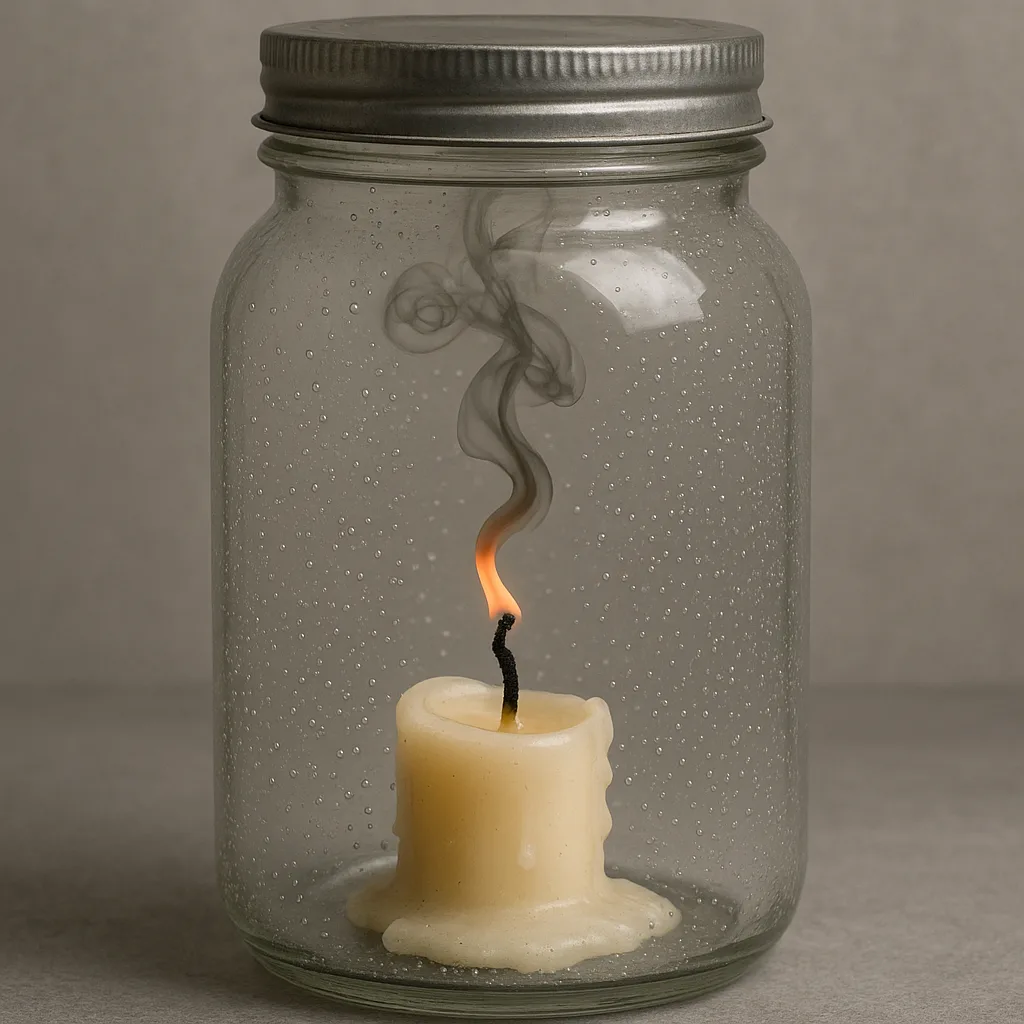Sealed Glass Jar