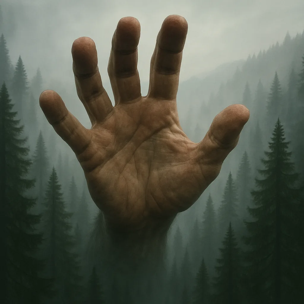 Colossal Hand Emerges