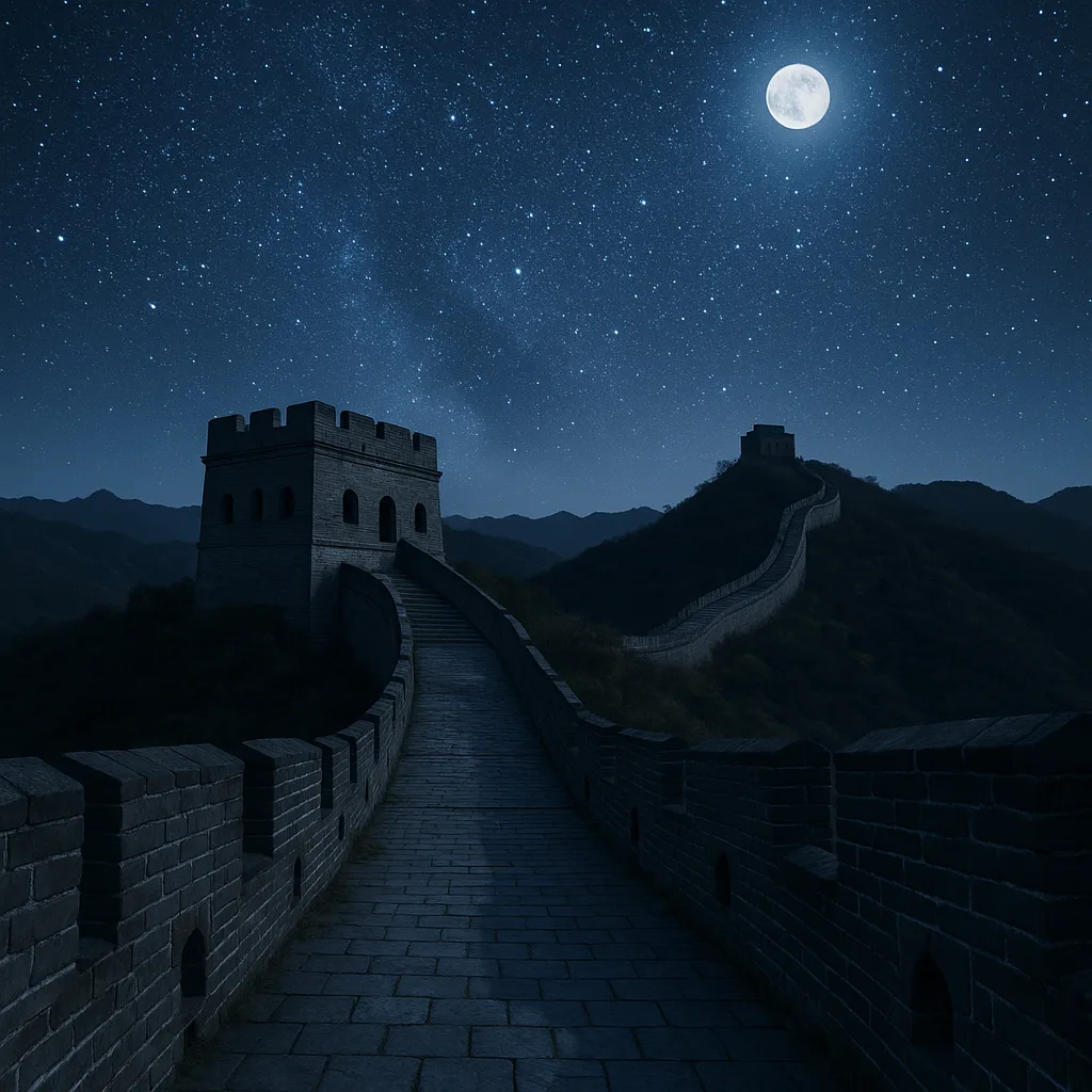 Under the Tranquil Glow of Moonlight