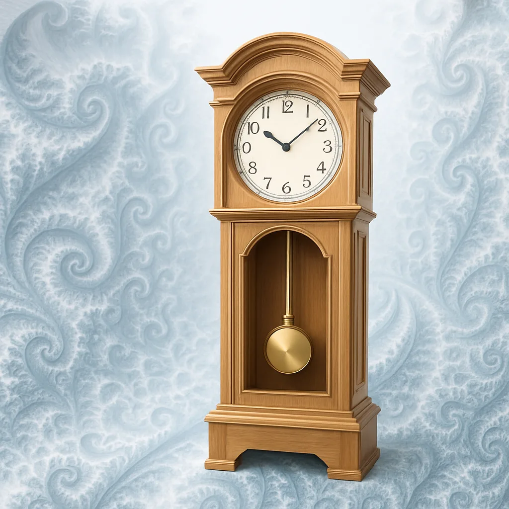 Single Grandfather Clock Scale Analog Clock